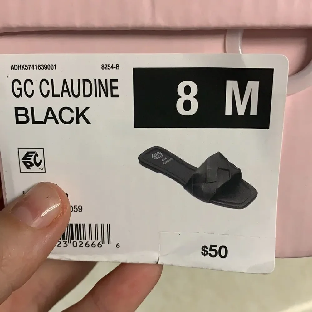 GC Shoes Womens Claudine Flat Sandals